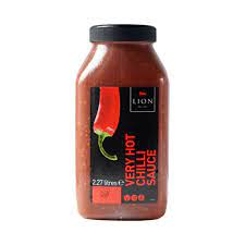 Lion Very Hot Chilli Sauce 2x2.27 Ltr