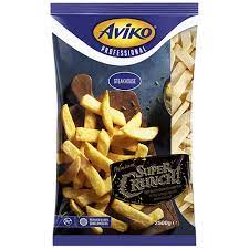 Aviko Super Crunch 9.5mm Chips 4x2.27kg