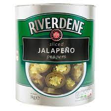 Jalapeno Sliced Topping Tin 3kg