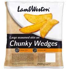 Lamb Weston Potato Wedges 4x2.5kg