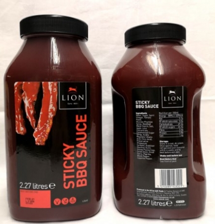 Lion Sticky Bbq Sauce 2x2.27 Ltr