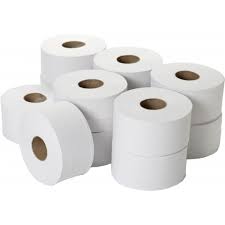 Mini Jumbo White T/Rolls 2x6pcs