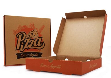 12" Pizza Box Brown Approx 100pcs