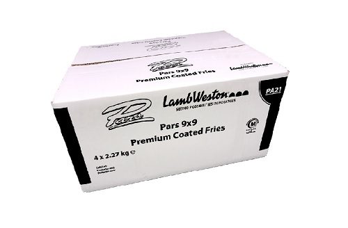 Pa21 Lambweston Premium Coated Pars 9x9 Chips 4x2.7kg