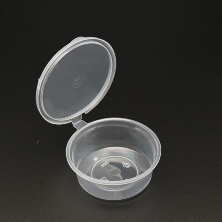 4 Oz Hinged Sauce Cup+ Lids 800pcs