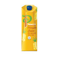 Princes Pineapple Juice 8x1ltr