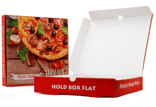 7" Pizza Box Full Colour