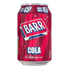 Barr Cola Cans 24x330ml