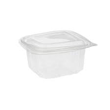 Sc250cc 8oz Square Clear Salad Containers 500pcs