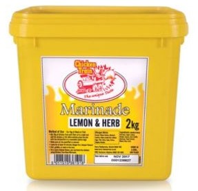 Chicken Train Piri-Piri Marinade Lemon & Herb (Yellow)-1x2kg