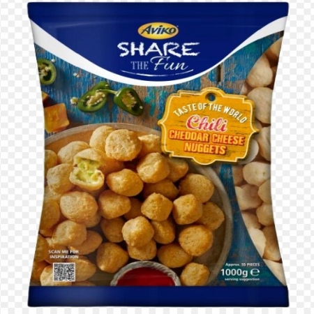 Aviko Chilli Cheese Nuggets-5x1kg