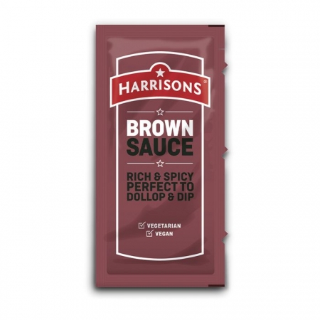 Harrisons Brown Sauce Sachets 200x10g