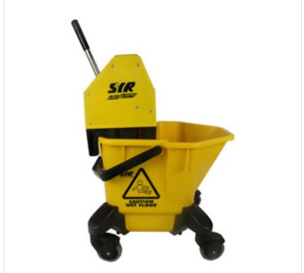 Kentucky Mop Bucket On Wheel With Wringer 20Ltr