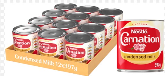 Nestle Condensed Milk 6x397g