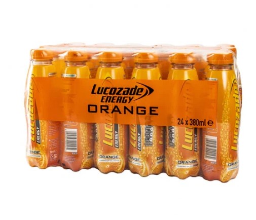 Lucozade Orange Bottles 24x500ml