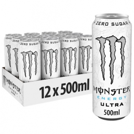 Monster Energy Ultra White 12x500ml
