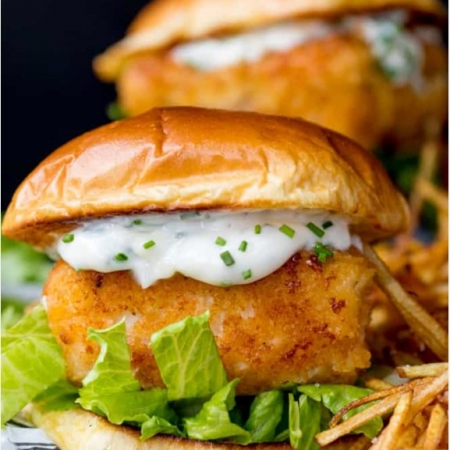 Breaded Msc Cod Fish Burger 30x100g